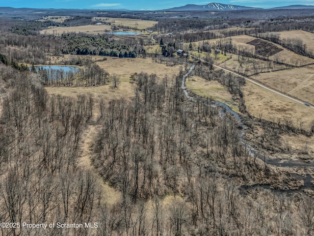 815 Svecz Rd, Union Dale, PA 18470 - birds eye view of property featuring a water view