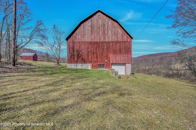 815 Svecz Rd, Union Dale, PA 18470 - view of barn featuring a lawn