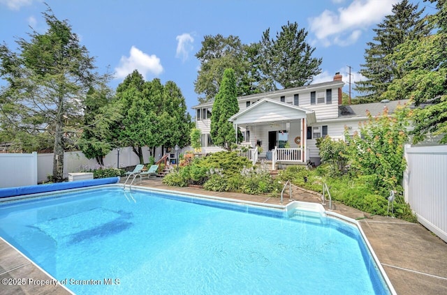 7 Lakeside Dr, Clarks Summit, PA 18411 - view of pool with a fenced backyard