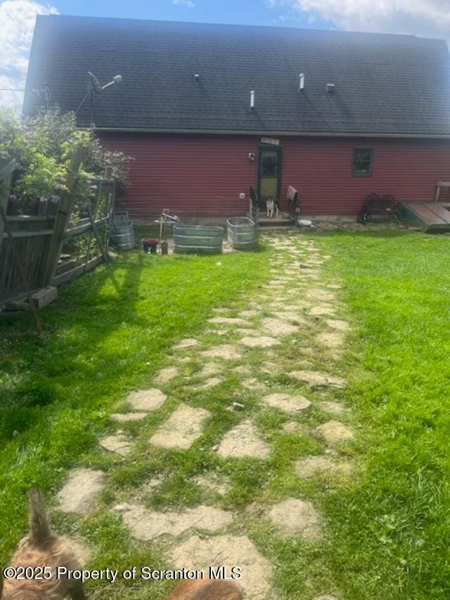 445 Bush Rd, Montrose, PA 18801 - back of house featuring a shingled roof