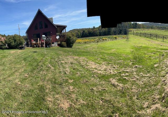 445 Bush Rd, Montrose, PA 18801 - view of yard with a rural view