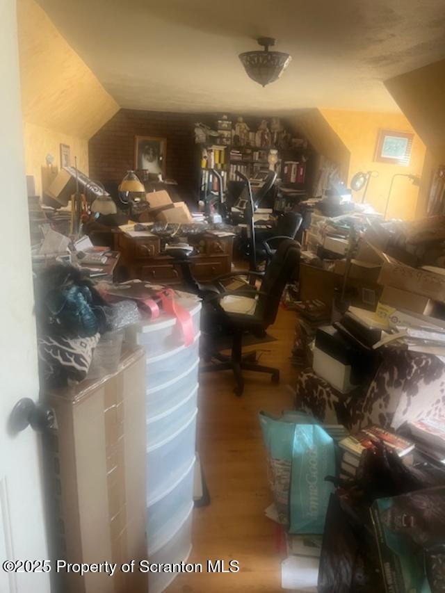 445 Bush Rd, Montrose, PA 18801 - miscellaneous room with wood finished floors
