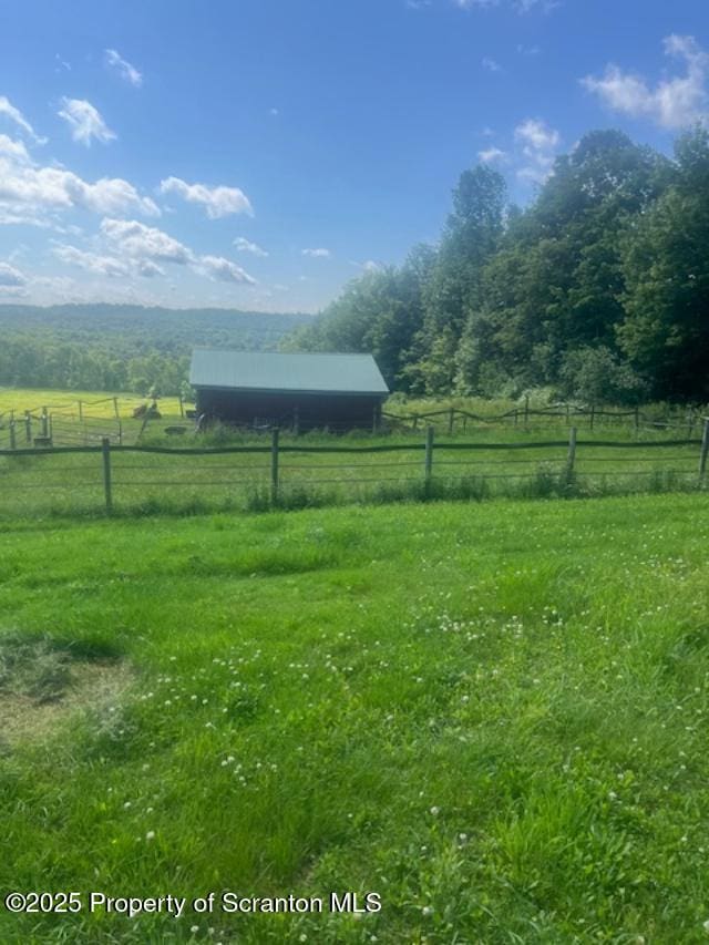 445 Bush Rd, Montrose, PA 18801 - view of yard with a view of rural / pastoral area