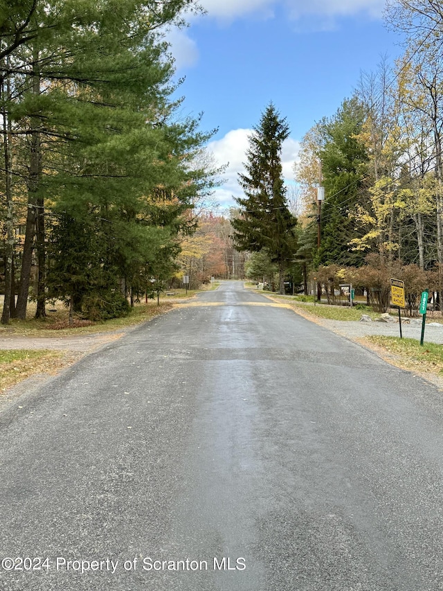 view of road