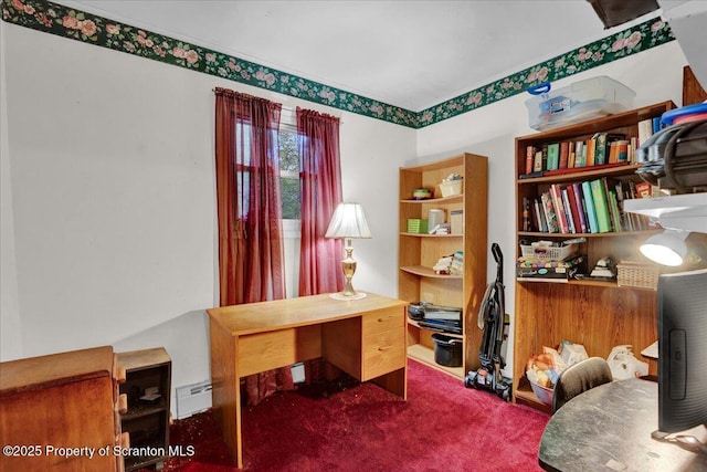 13 S Lehigh River Dr, Clifton Twp, PA 18424 - view of carpeted home office