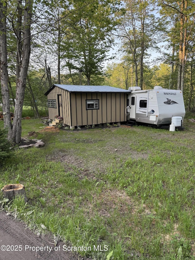 10 Lazy Squaw Trl, Gouldsboro, PA 18424 - view of outdoor structure with view of wooded area