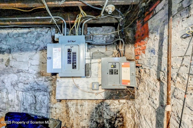 612 Farber Ct, Scranton, PA 18510 - utility room featuring electric panel