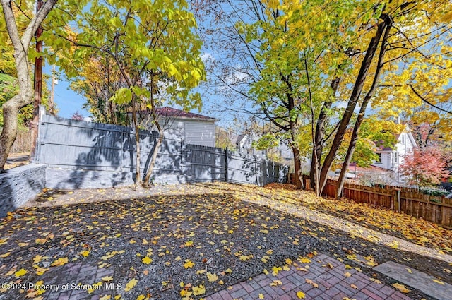 1319 Pine St, Scranton, PA 18510 - fenced backyard with a patio area