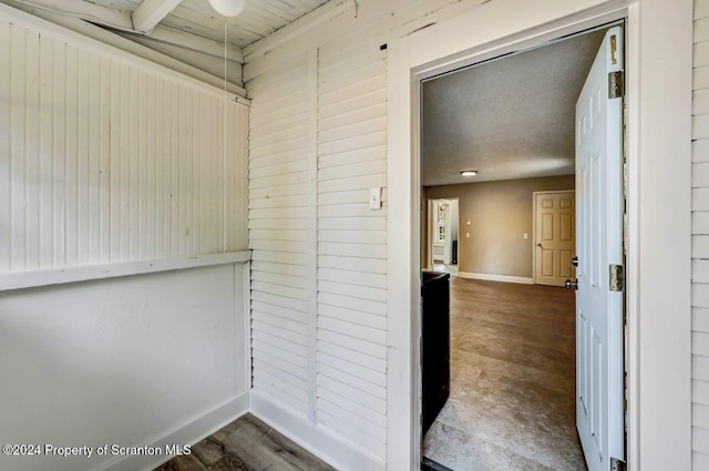 interior space featuring hardwood / wood-style flooring