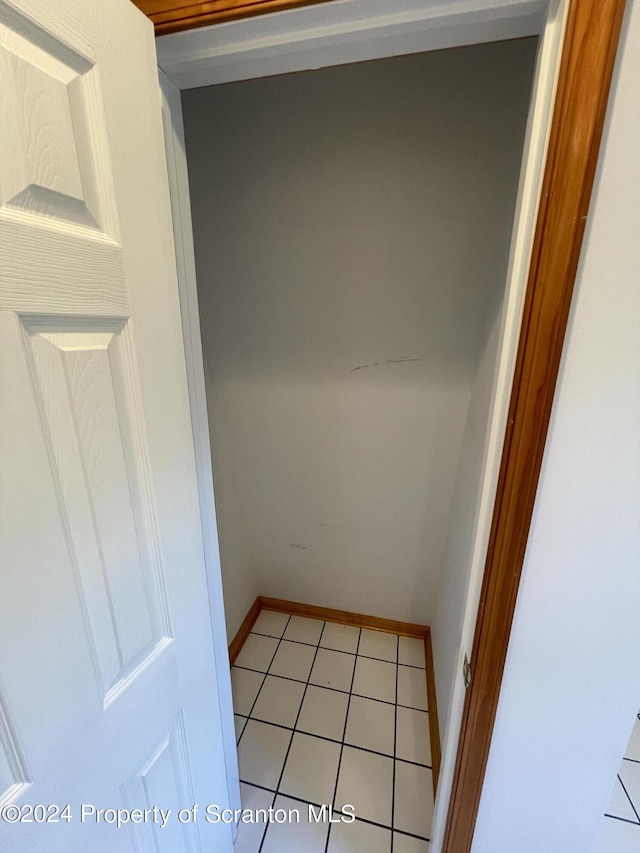 view of closet