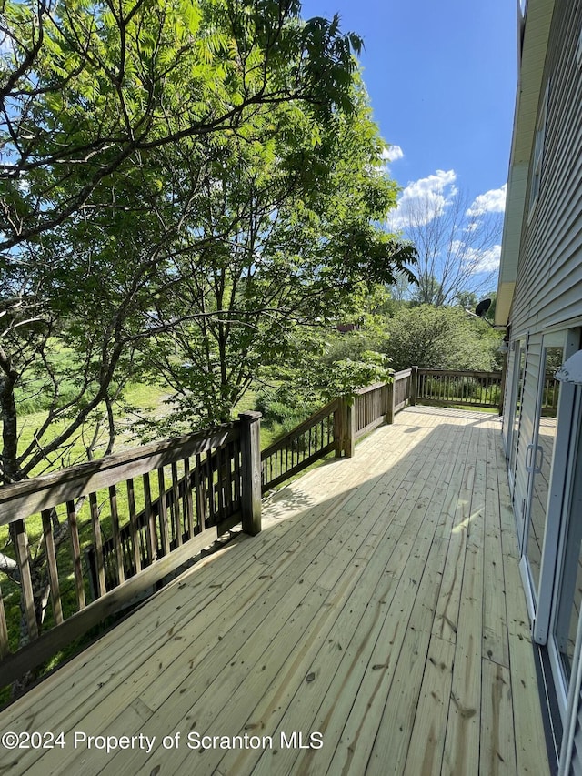 view of deck