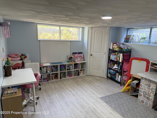 102 Bubernak Blvd, Old Forge, PA 18518 - rec room featuring wood finished floors