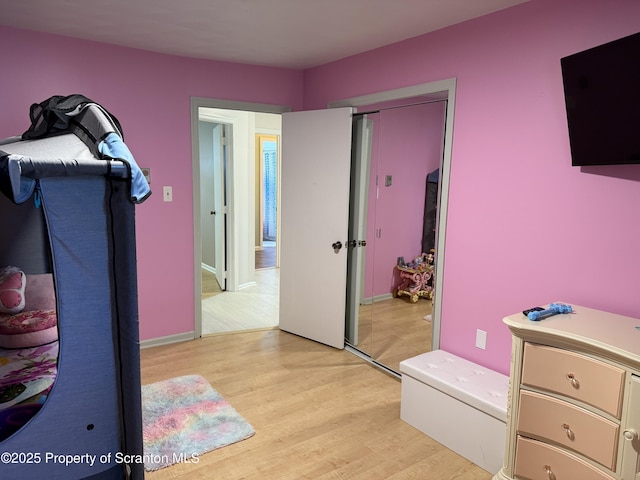 102 Bubernak Blvd, Old Forge, PA 18518 - bedroom featuring light wood-type flooring and a closet