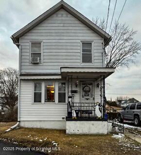 front facade with covered porch