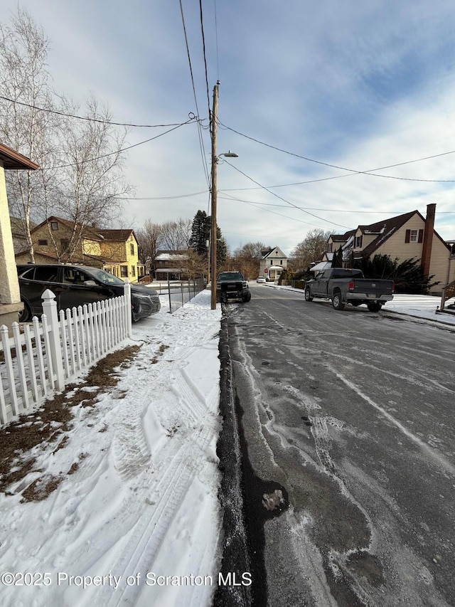 view of street