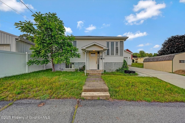 211 Hill St, Dupont, PA 18641 - view of bi-level home