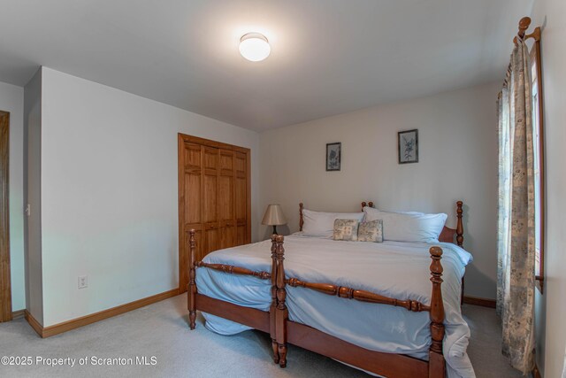 72 Adams Dr, Waymart, PA 18472 - bedroom with light carpet