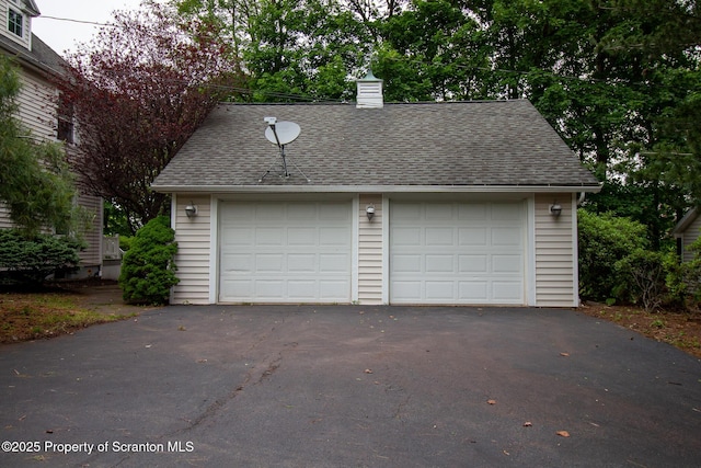 525 N Abington Rd, Waverly Twp, PA 18411 - view of detached garage