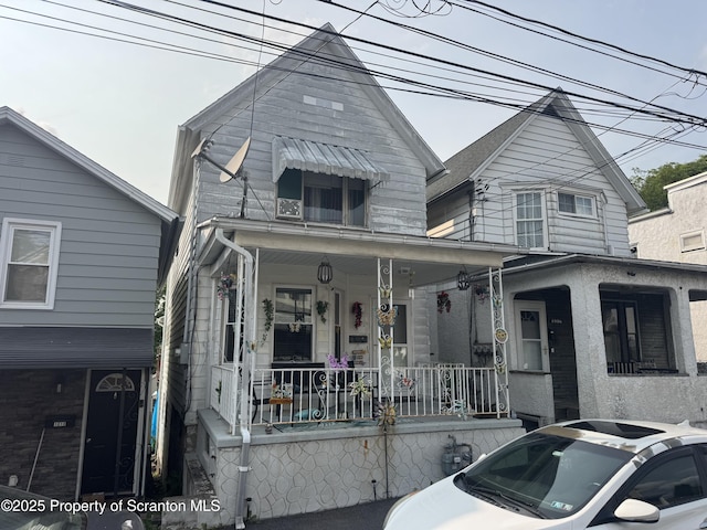1008 Crown Ave, Scranton, PA 18505 - view of front of house featuring a porch
