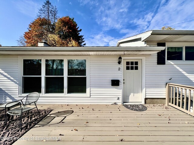 view of deck