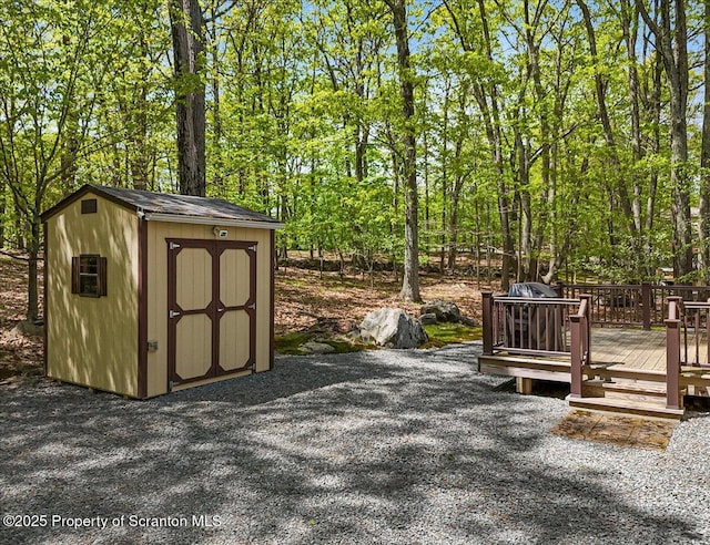 1029 Bear Trail Rd, Lake Ariel, PA 18436 - view of patio / terrace featuring a deck