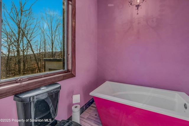 815 Oak St, Archbald, PA 18403 - full bathroom featuring a garden tub