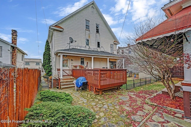 view of rear view of house