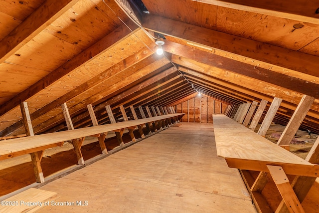 474 Tingley Lake Rd, New Milford, PA 18834 - view of unfinished attic