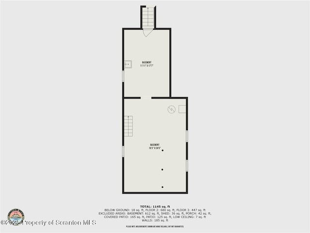 205 Lackawanna Ave, Duryea, PA 18642 - view of home floor plan