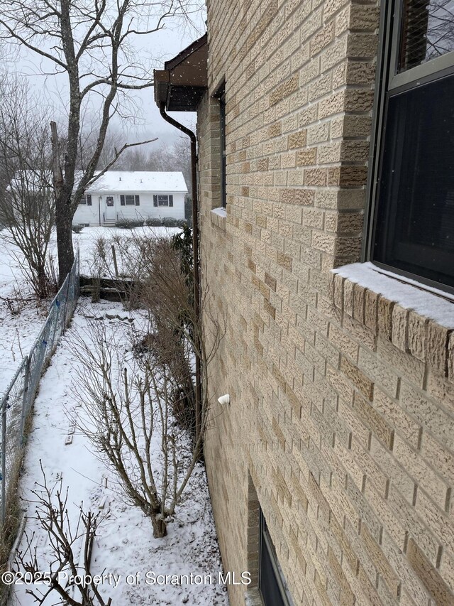 basement with heating unit