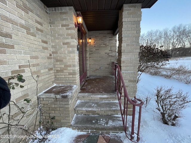 view of staircase