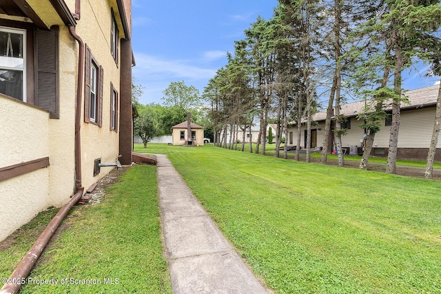50 Humphrey St Unit 50-51, Old Forge, PA 18518 - view of grassy yard featuring a residential view