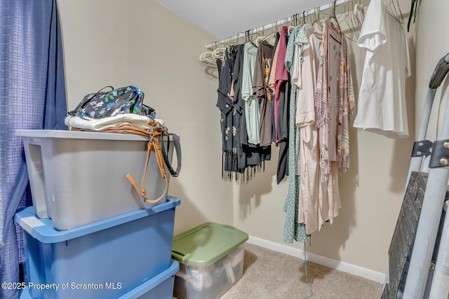50 Humphrey St Unit 50-51, Old Forge, PA 18518 - walk in closet with carpet flooring