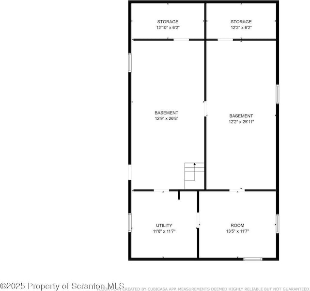 50 Humphrey St Unit 50-51, Old Forge, PA 18518 - view of room layout