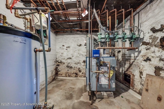 212 Lake Scranton Rd, Scranton, PA 18505 - utilities featuring water heater and a heating unit