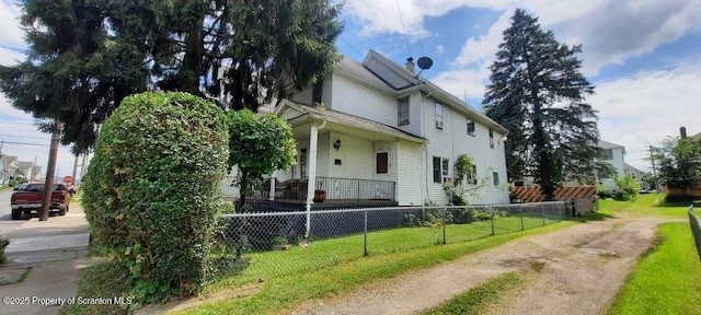 1809 Washburn St, Scranton, PA 18504 - view of front facade featuring a porch