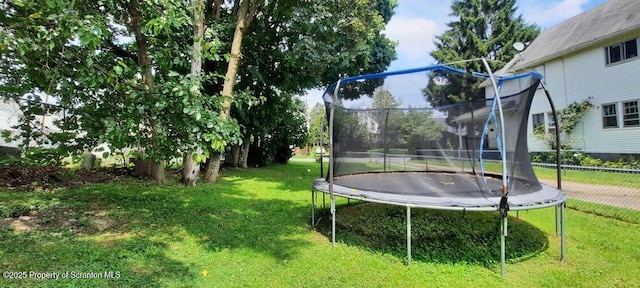 1809 Washburn St, Scranton, PA 18504 - view of yard with a trampoline