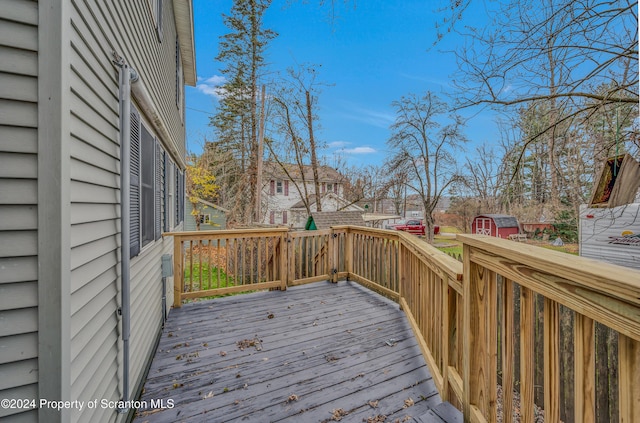 view of deck