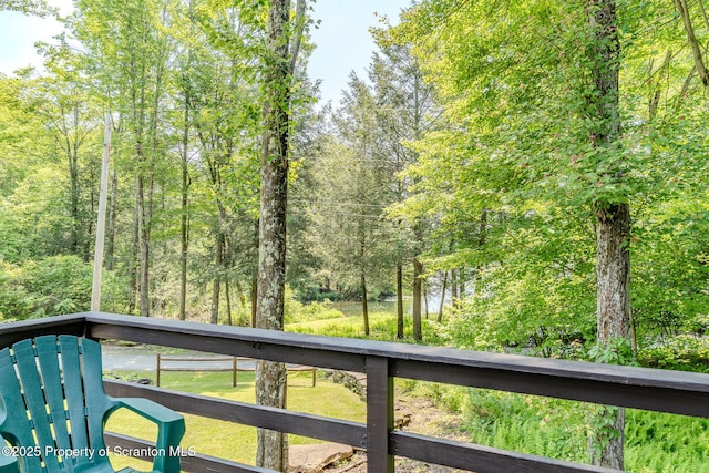 977 Laurel Ln, Kingsley, PA 18826 - view of wooden terrace