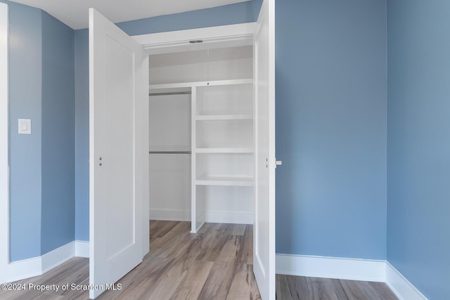 view of closet