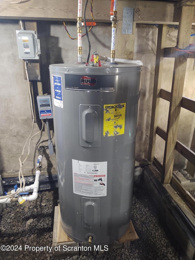 utilities with water heater