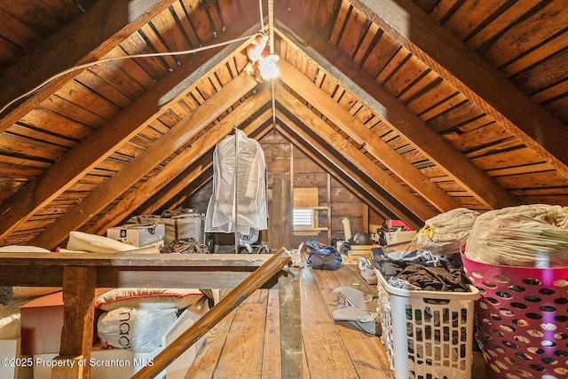 934 W Market St, Scranton, PA 18508 - view of unfinished attic
