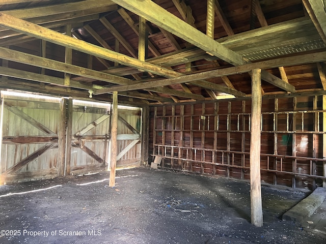 826 N Main St, Forest City, PA 18421 - miscellaneous room with lofted ceiling