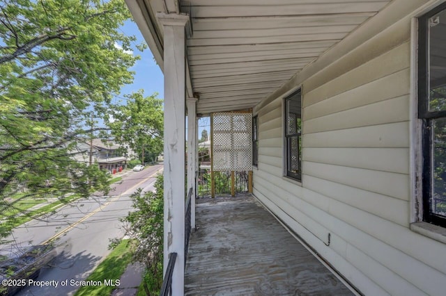 1725 Cedar Ave, Scranton, PA 18505 - view of covered porch