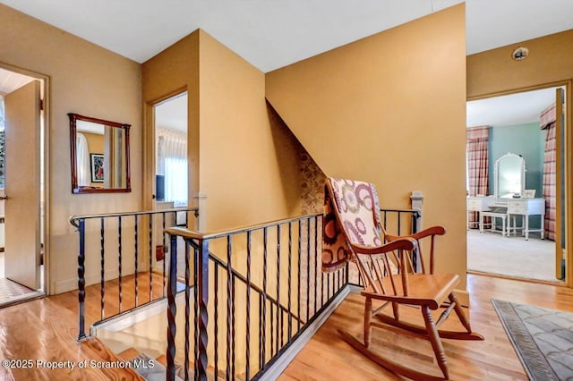 1107 Richmont St, Scranton, PA 18509 - staircase with wood finished floors