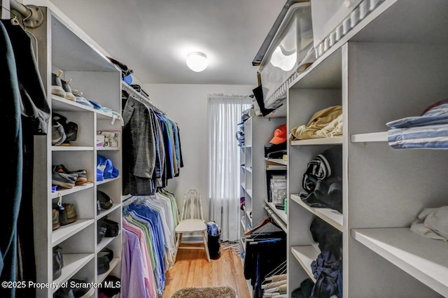 1107 Richmont St, Scranton, PA 18509 - spacious closet featuring wood finished floors