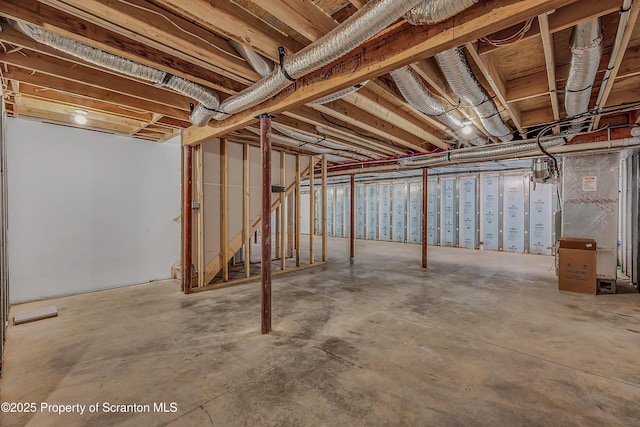 98 Electric St Unit L 1, Clarks Summit, PA 18411 - view of unfinished basement