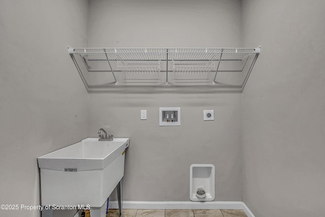98 Electric St Unit L 1, Clarks Summit, PA 18411 - washroom with electric dryer hookup and hookup for a washing machine
