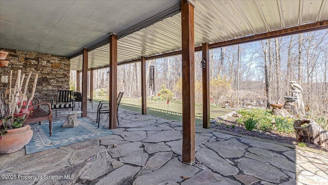 141 Cove Point Cir, Lakeville, PA 18438 - view of patio