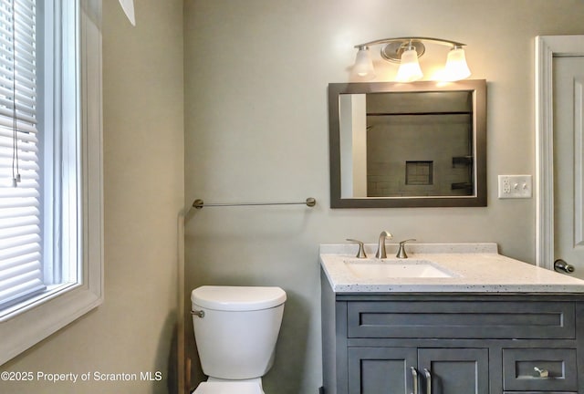 15 Leonard St, Wilkes-Barre, PA 18702 - bathroom featuring toilet and vanity